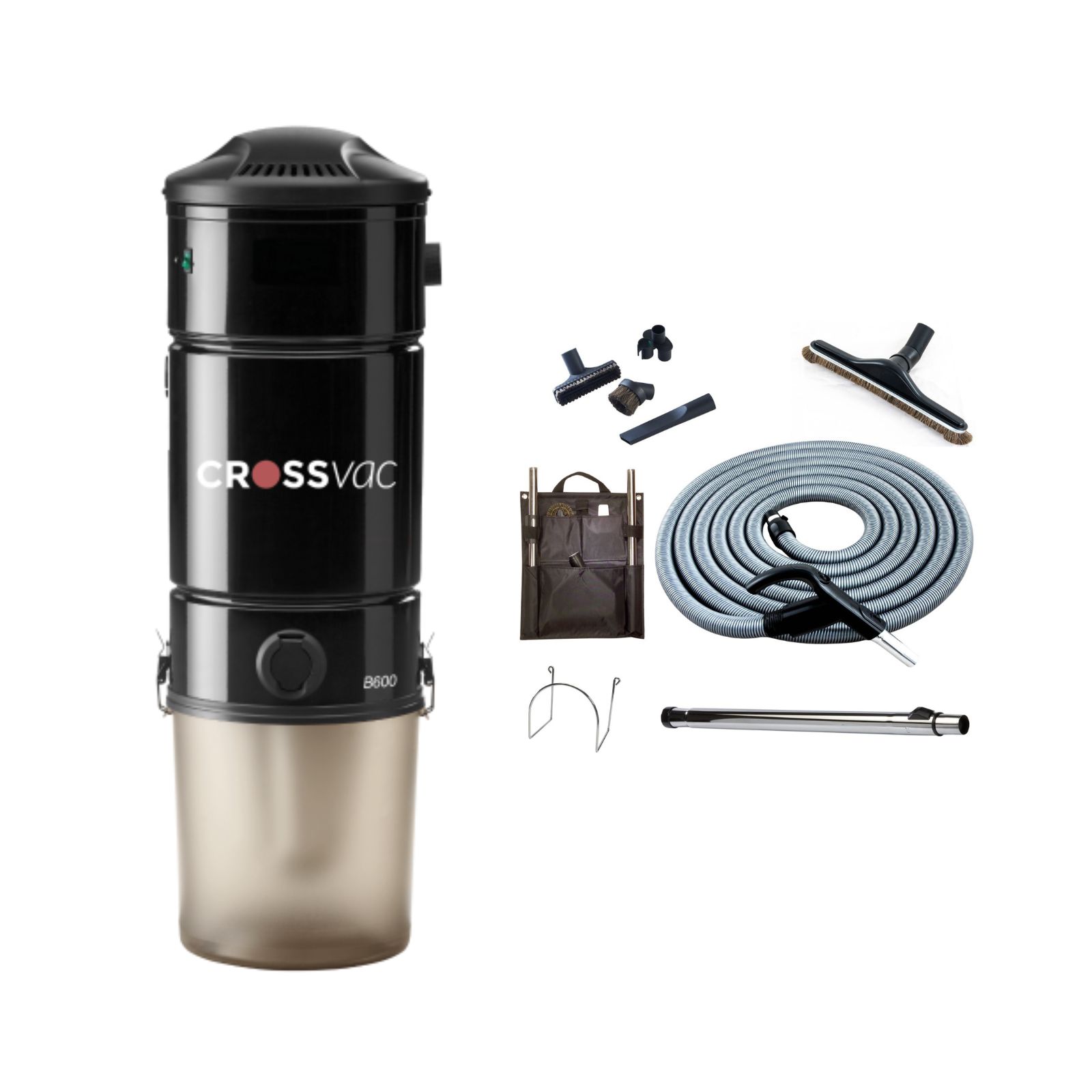 Aspirator Central B600 cu Set de Furtunuri On/Off
