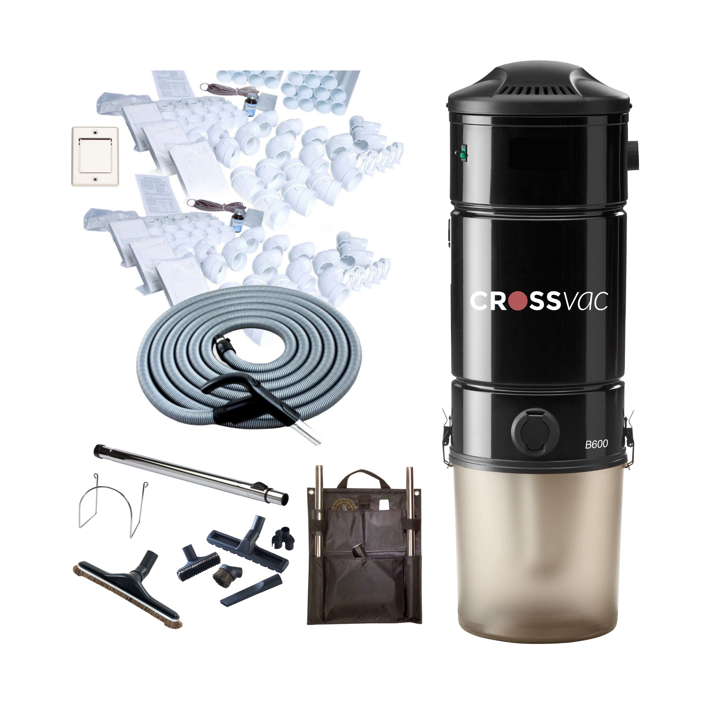 crossSetLargeB600 Set Aspirator Central Large B600