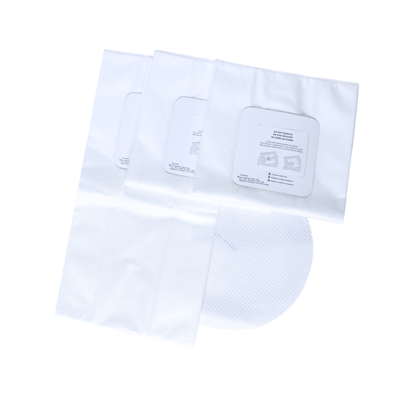 3 bucăți antialergeni sac de praf 1450